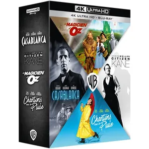 Comparateur de prix : Warner Home Video Coffret Grands classiques 4 Films Blu-ray 4K Ultra HD