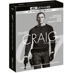 Comparateur de prix : Blu-ray MGM / United Artists Coffret James Bond 007, Daniel Craig
