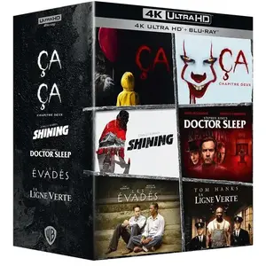 Warner Bros. Pictures Coffret Stephen King Blu-ray 4K Ultra HD pas cher