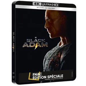 Warner Home Video Black Adam Édition Collector Spéciale Fnac Steelbook Blu-ray 4K Ultra HD