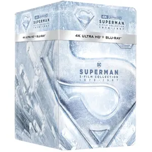 Comparateur de prix : Warner Bros. Pictures Superman - Collection de 5 films (1978-1987) [Blu-ray 4K]