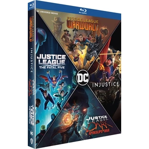 Wbs Coffret Justice League Animés Blu-ray pas cher