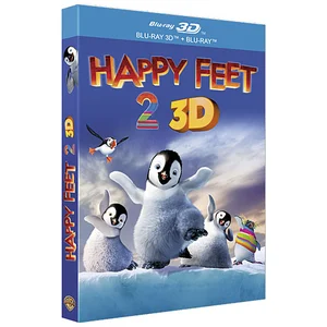 Wbs Happy Feet 2 - Blu-Ray - Versions 2D et 3D Active pas cher