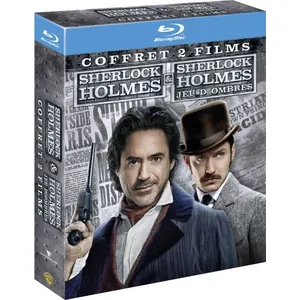 Comparateur de prix : Warner Home Video Coffret Sherlock Holmes, Sherlock Holmes 2 : Jeux d'ombres Blu-ray