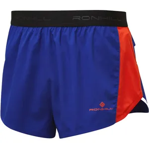 Ronhill Tech Revive Racer Shorts Hommes - Bleu , Rouge, Taille S pas cher