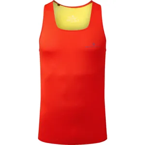 Ronhill Tech Revive Racer Débardeur, Flamme/Solaire, S Homme pas cher