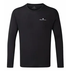 Ronhill Core Maillot De Course Hommes - Noir , Blanc, Taille S pas cher
