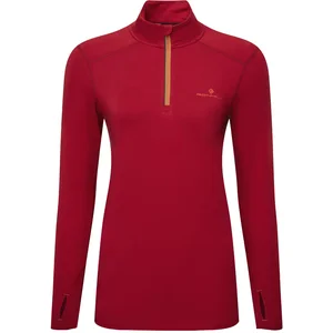 Ronhill Core Thermal 1/2 Zip Maillot De Course Femmes-Rouge, Taille L pas cher
