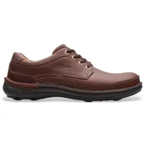 Clarks Baskets Basses Clarks Nature Three - Marron - 44 pas cher