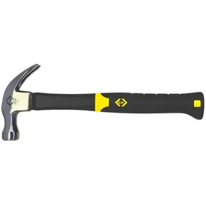 Comparateur de prix : Marteau anti-vibration en fibre de verre 16oz - C.K. 357003 - Poids 454g
