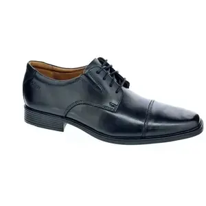 Clarks Homme Derbys, Cuir Noir, 39.5 EU pas cher