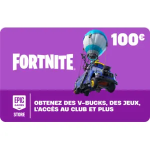 Carte Cadeau 100  EPIC GAMES STOREVendu parcarrefour