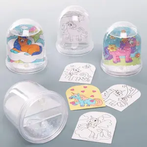 Comparateur de prix : Baker Ross Boule à Neige Licorne - Kit à colorier