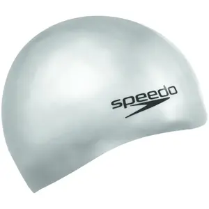 Speedo bonnet de bain en silicone chromé taille unique