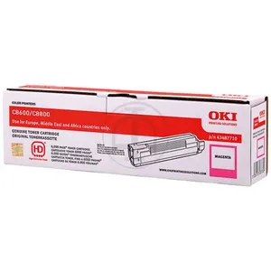 MM OKI - Magenta - original - cartouche de toner - pour C8600cdtn, 8600dn, 8600n, 8800cdtn, 8800dn, 8800n pas cher