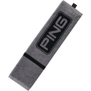 Ping Serviette de frappe Trifold, anthracite pas cher