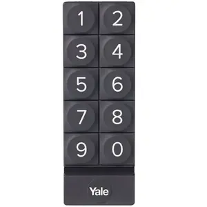 Yale - Serrure à clavier intelligent assa abloy y05/301000/bl-noir pas cher