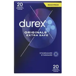 Durex Originals Extra Safe Préservatifs | 20 piècesVendu paradam-et-eve