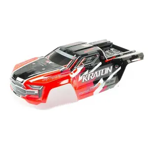 ARRMA Kraton 6S BLX Painted Decaled Trimmed Body (Red)