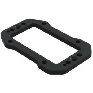 Aluminum Servo Mount Plate Black