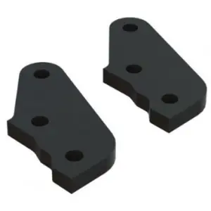 Aluminum Steering Plate Black (2)