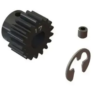 ARRMA-17T 17T Mod1 Safe-D8 Pinion Gear, ARA311037, Multicolore