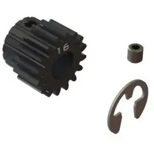 ARRMA-16T 16T Mod1 Safe-D8 Pinion Gear, ARA311036, Multicolore