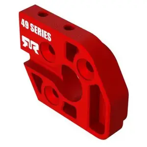 Arrma Aluminum Motor Plate 49 Series Red