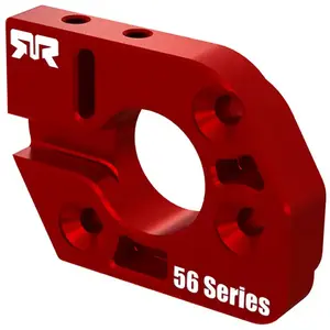 Arrma Aluminum Motor Plate 56 Series Red