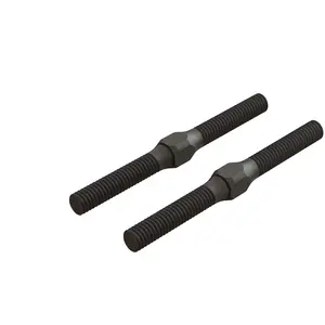 Steel Turnbuckle M4x48mm Black (2)