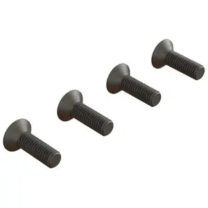 Flat Head Hex Machine Screw M5x16mm (4)