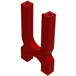 Arrma Aluminum Center Diff Holder Red