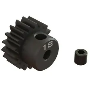 Arrma - 18T 0.8Mod 1/8" Bore CNC Steel Pinion Gear