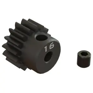 Arrma - 16T 0.8Mod 1/8" Bore CNC Steel Pinion Gear