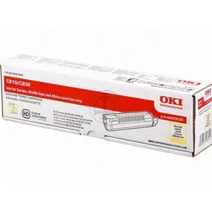 MM OKI Cartouche de toner 1 x jaune 8000 pages pas cher