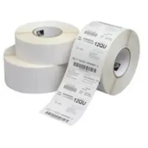 Comparateur de prix : Zebra 87394 - (100 mm x 50 mm) 4 rouleaux - Noir sur blanc - Étiquette