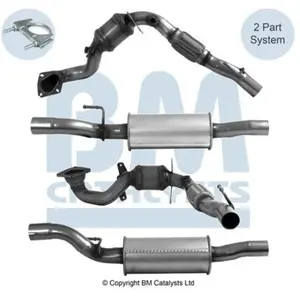 Catalyseur Audi; Seat; Skoda; Vw, Volkswagen Bm Catalysts Bm92093h