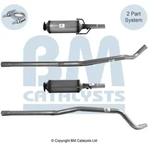 Filtre à particules, échappement BM CATALYSTS BM11020 pas cher