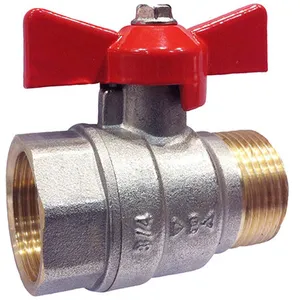 Ibp Bänninger - Vanne laiton 1/4 tour manette mâle-femelle 15-21 pas cher