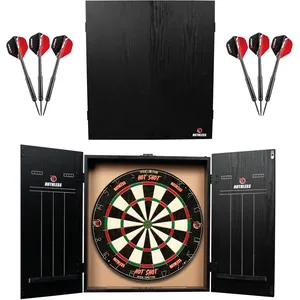 Ruthless Home Darts Centre CAB518 Cible de fléchettes avec armoire pas cher