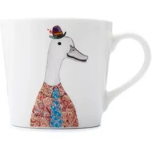 Mikasa - Mug en porcelaine fine Mikasa Tipperleyhill  blanc - 380ml OS pas cher