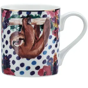 Mikasa - Tasse en Porcelaine Wild at Heart multicolore - 280 ml T.U pas cher