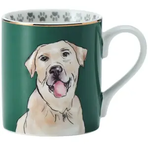 Mikasa - Tasse en Porcelaine imprimée verte - 280 ml T.U pas cher