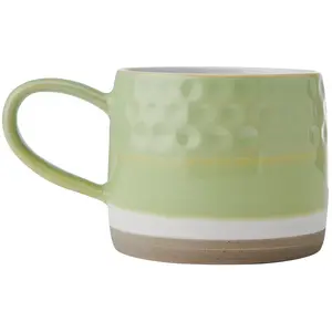 Mikasa - Tasse en grès Mikasa verte - 320ml OS pas cher