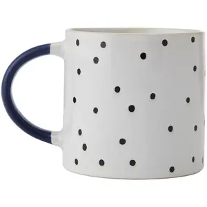 Mikasa - Tasse en grès Mikasa bleue - 390ml OS pas cher