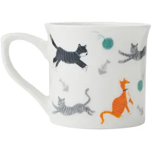 Mikasa cat mug cannelé, 250ml pas cher