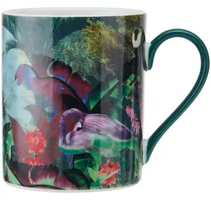 Mikasa - Tasse en Porcelaine Mikasa x Sarah Arnett verte - 350 ml OS pas cher