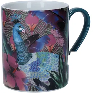 Mikasa - Tasse en Porcelaine Mikasa x Sarah Arnett verte - 350 ml OS pas cher