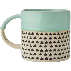 Mikasa - Mug en grès vert - 390ml OS pas cher