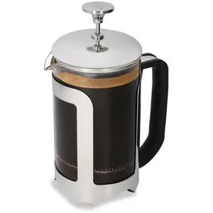 Comparateur de prix : La Cafetière Roma Cafetière en acier inoxydable 6 tasses Argenté Boîte cadeau